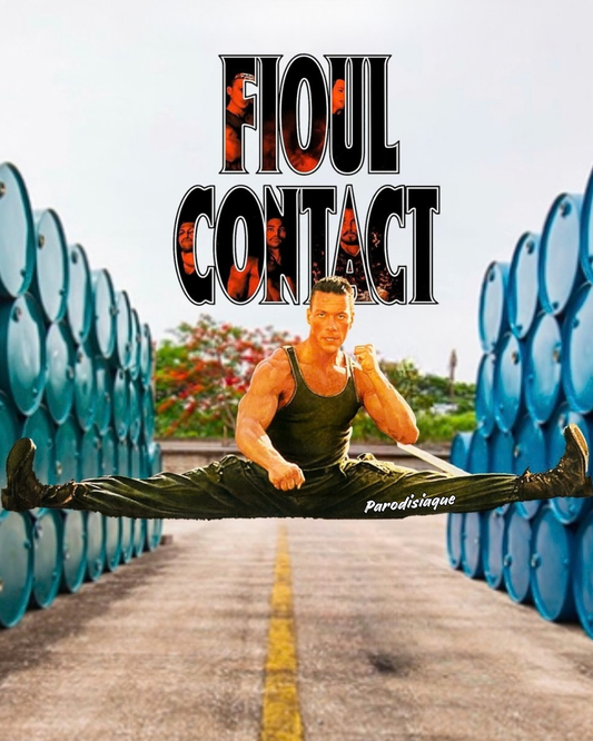 Gilet jaune Fioul Contact | Parodisiaque