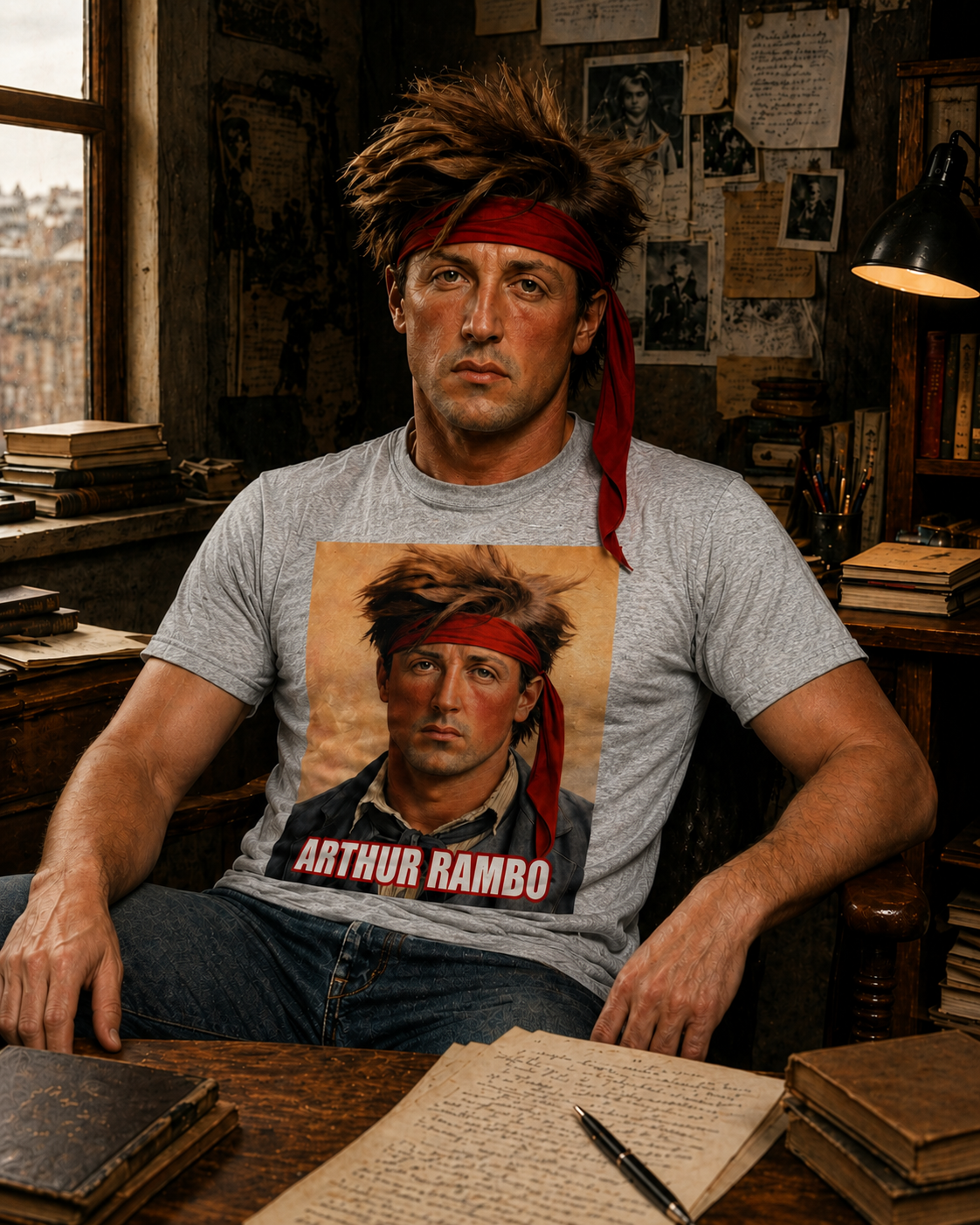 T-shirt Arthur Rambo