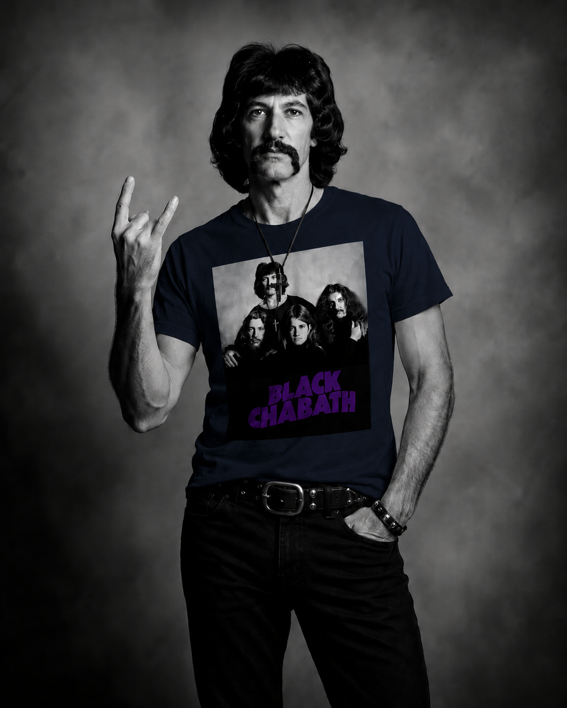 T-shirt Black Chabath