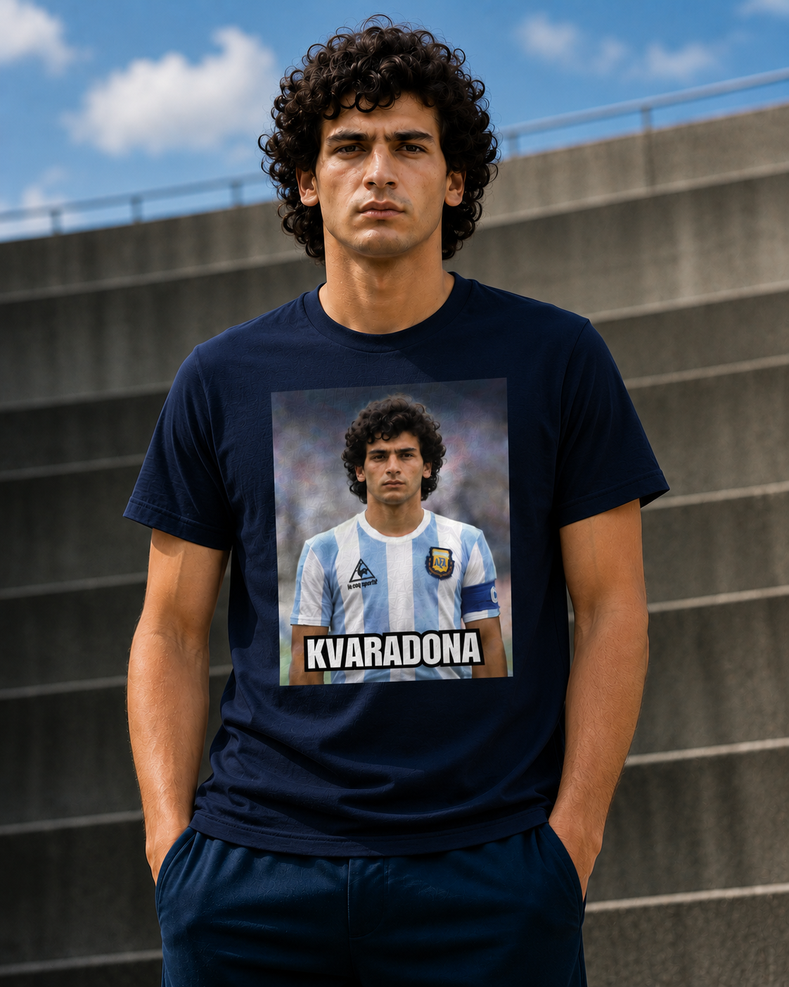 T-shirt Kvaradona