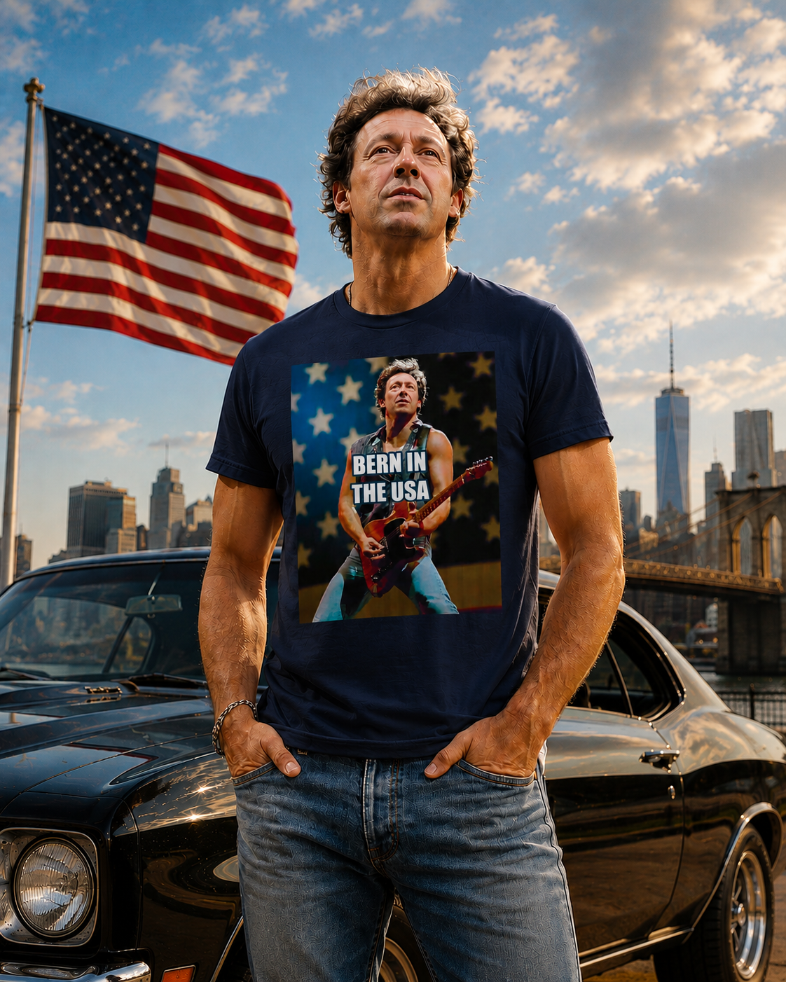 T-shirt Bern in the USA