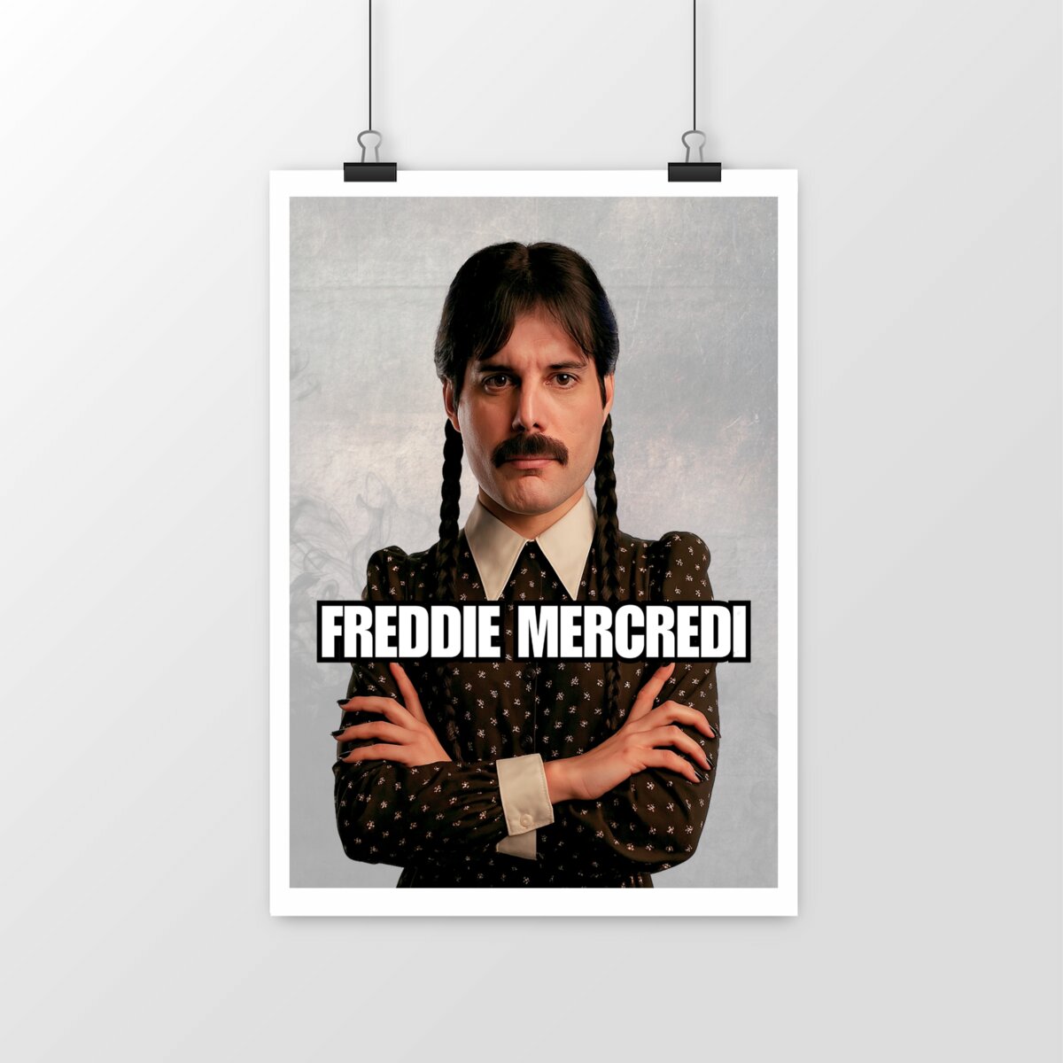 Poster Freddie Mercredi | Parodisiaque - portrait