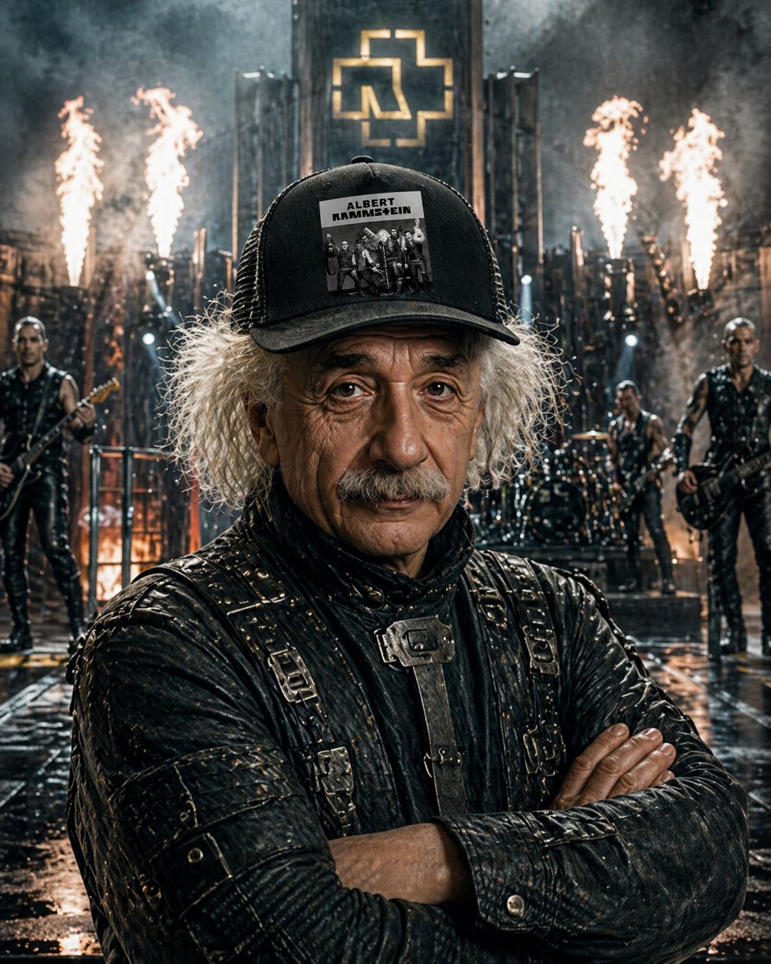 Casquette Trucker Albert Rammstein | Parodisiaque