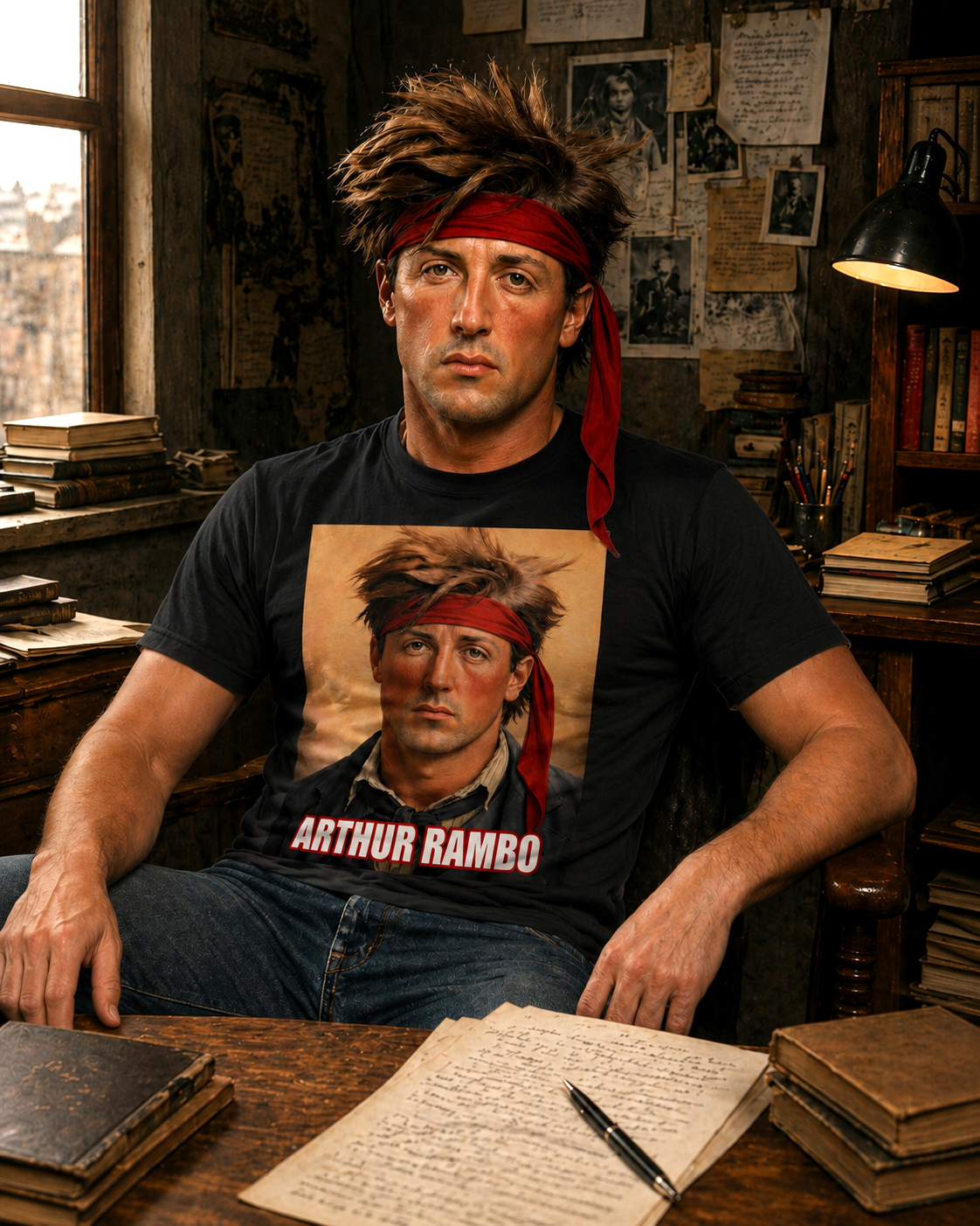 T-shirt Arthur Rambo