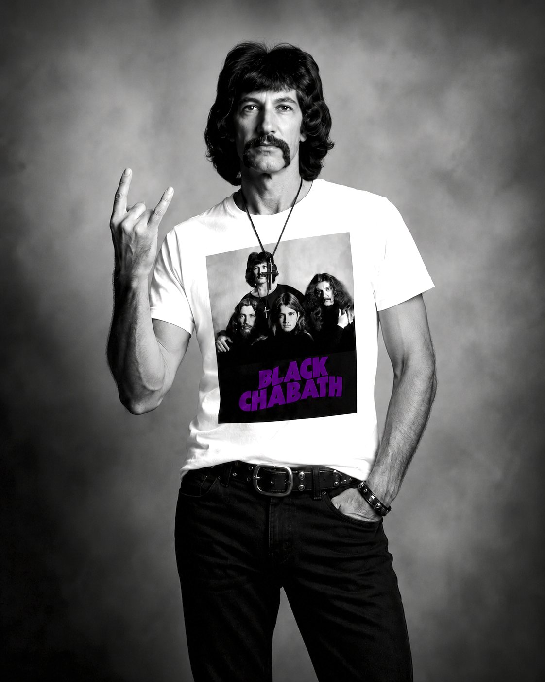 T-shirt Black Chabath