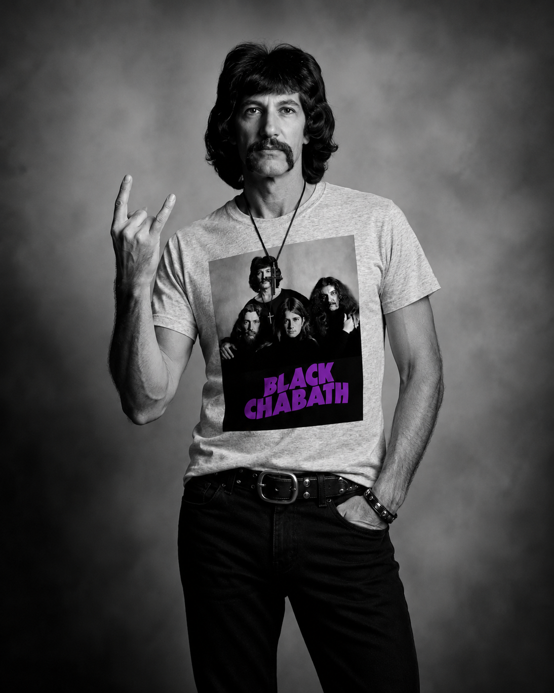 T-shirt Black Chabath