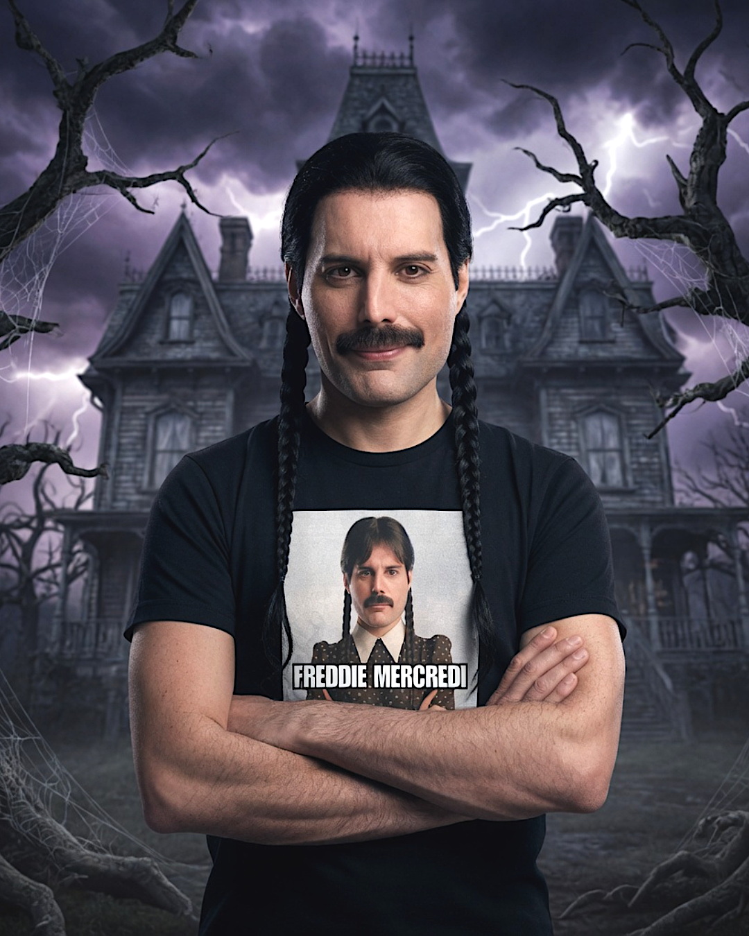 T-shirt Freddie Mercredi