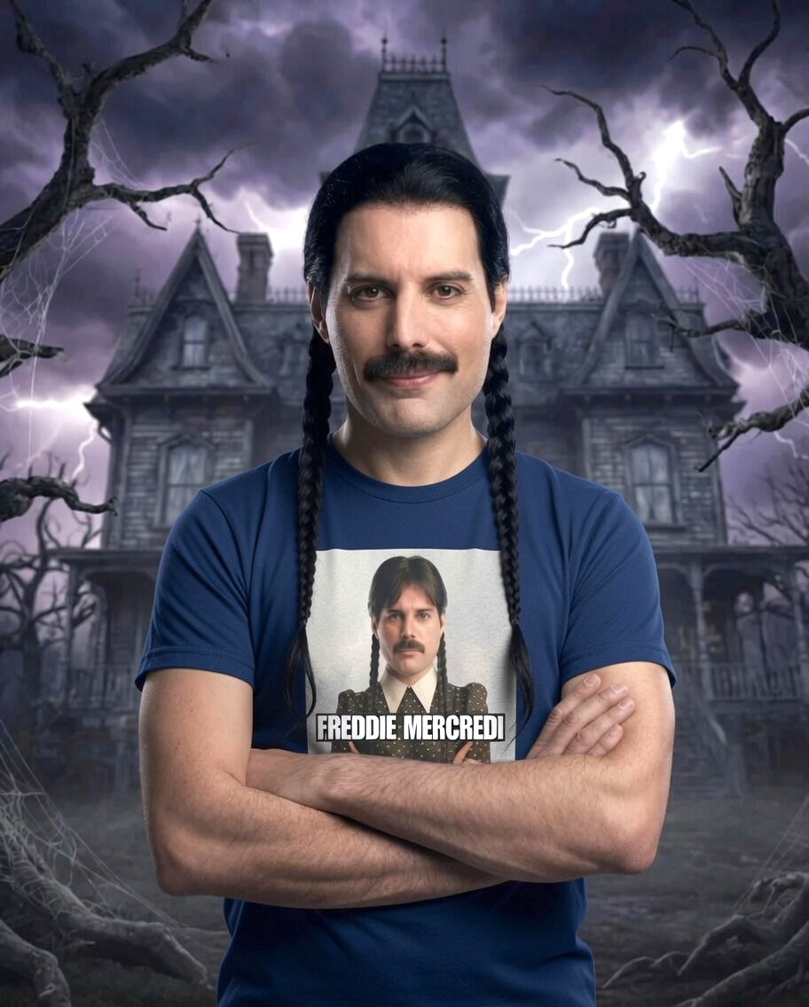 T-shirt Freddie Mercredi