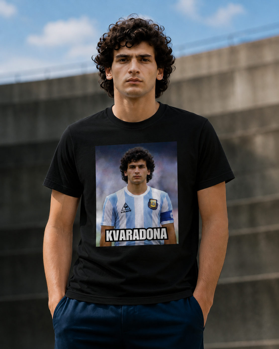 T-shirt Kvaradona