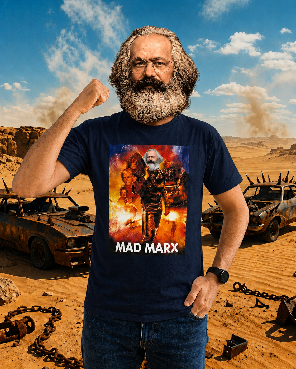 T-shirt Mad Marx