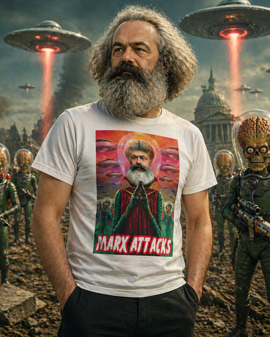 T-shirt Marx Attacks