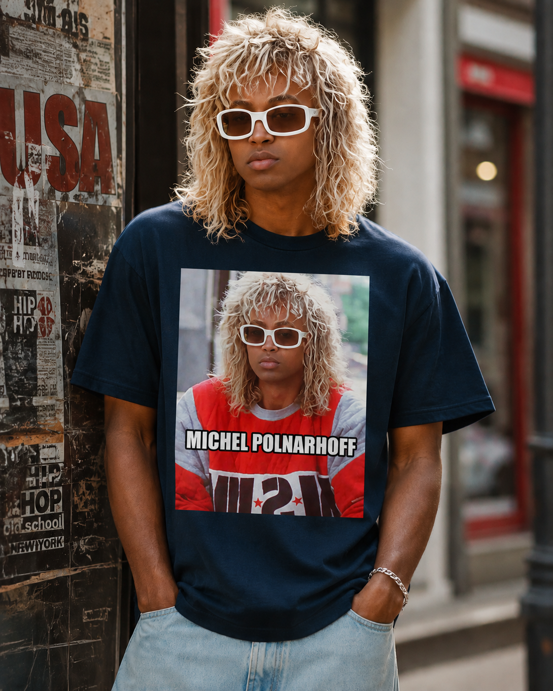 T-shirt Michel Polnarohff