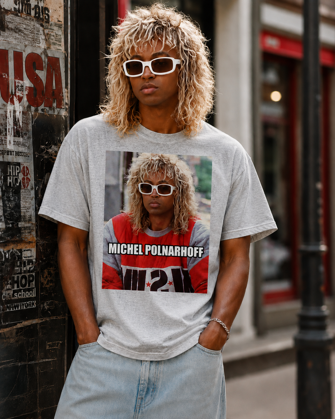 T-shirt Michel Polnarohff