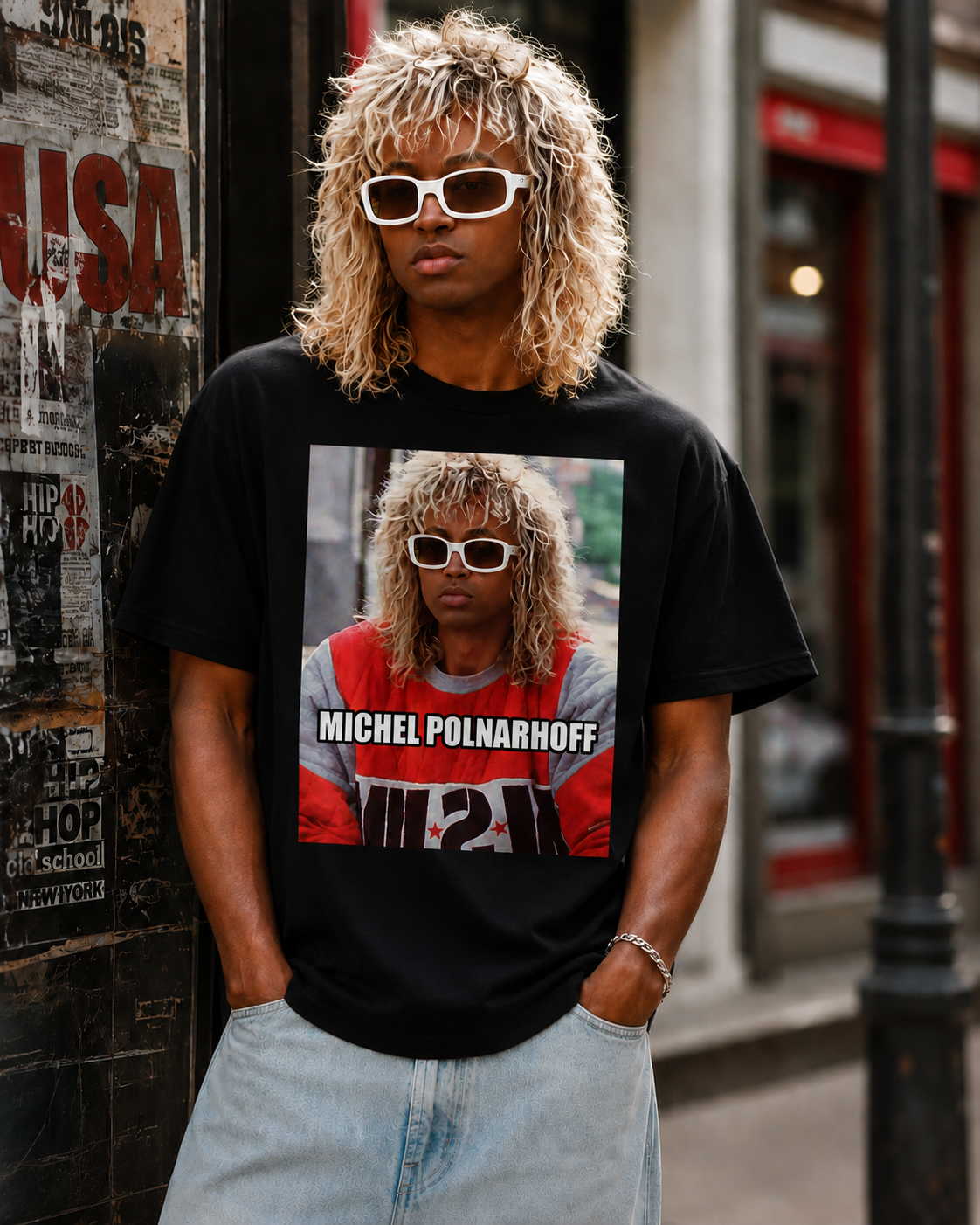 T-shirt Michel Polnarohff