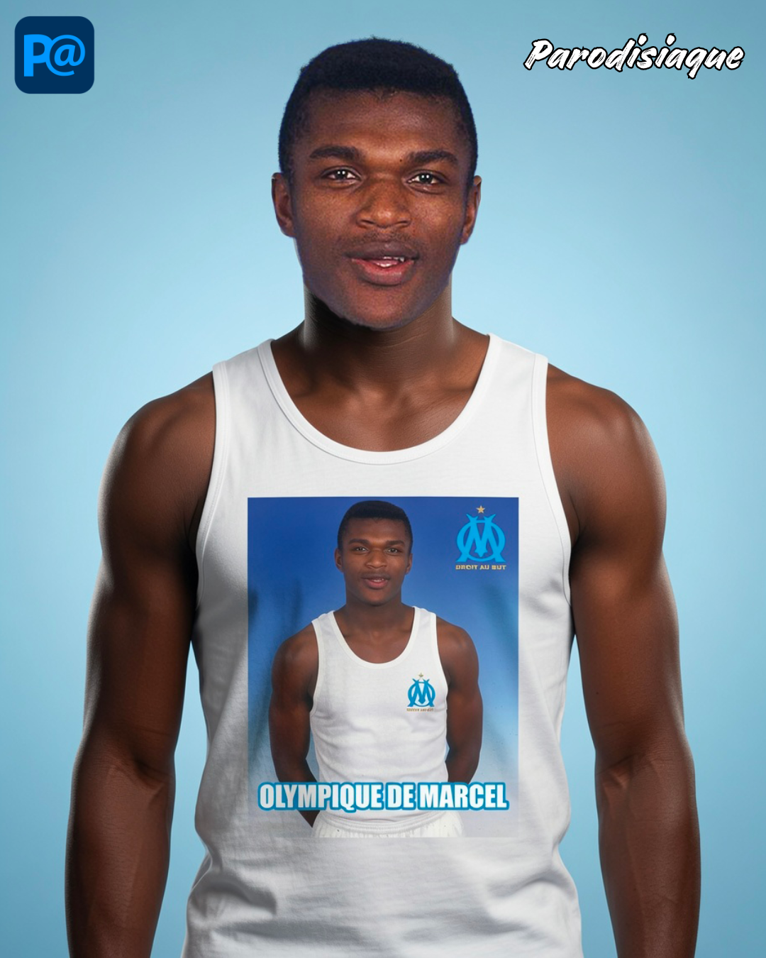 Débardeur Olympique de Marcel | Parodisiaque