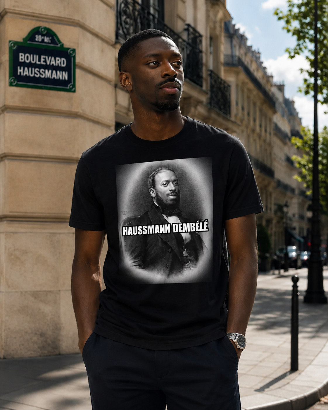 T-shirt Haussmann Dembélé