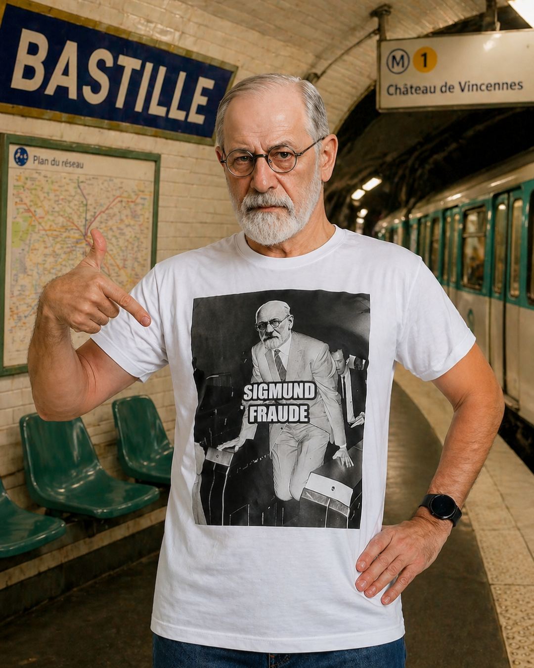 T-shirt Sigmund Fraude