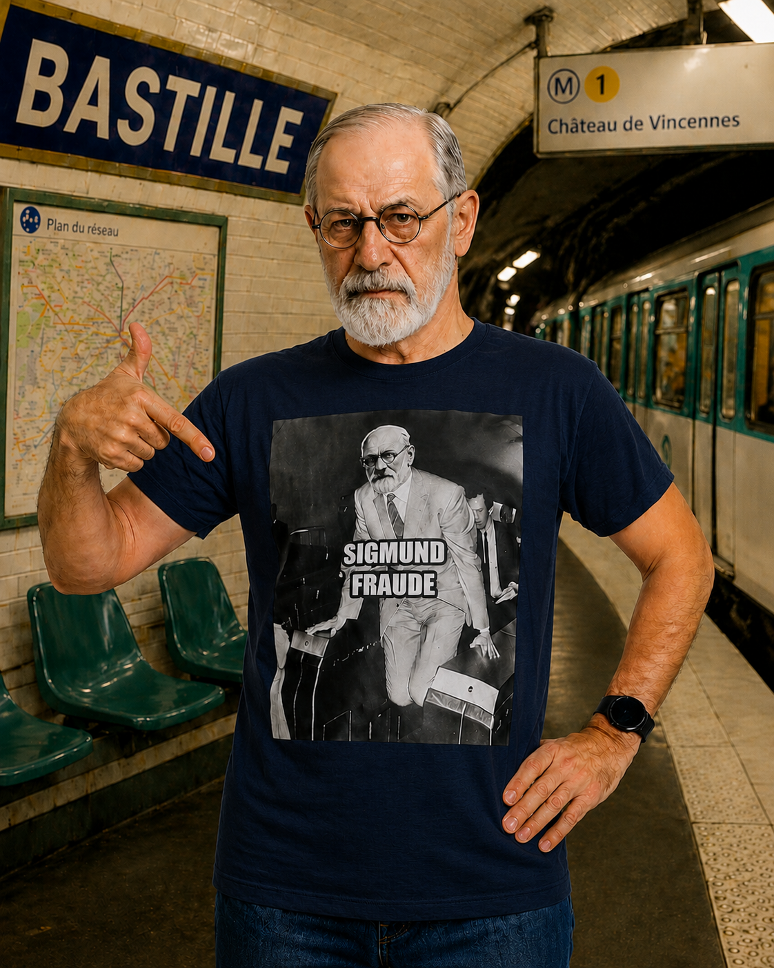 T-shirt Sigmund Fraude