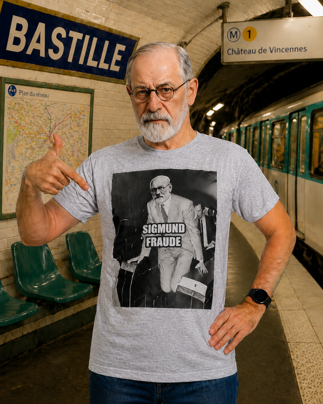 T-shirt Sigmund Fraude