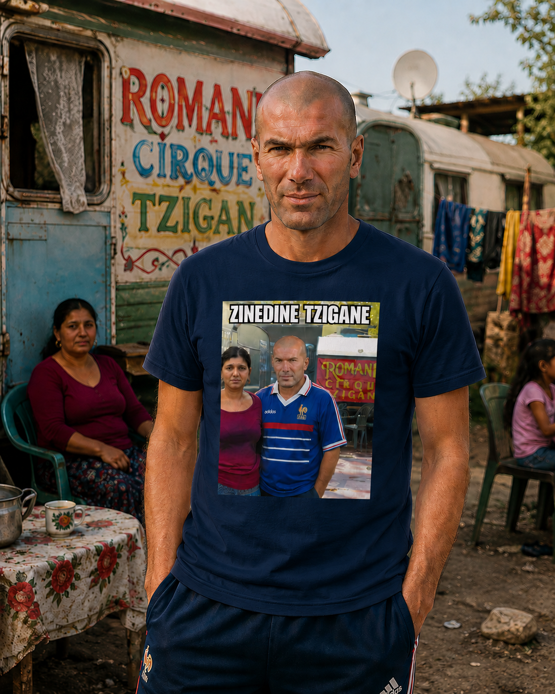 T-shirt Zinedine Tzigane