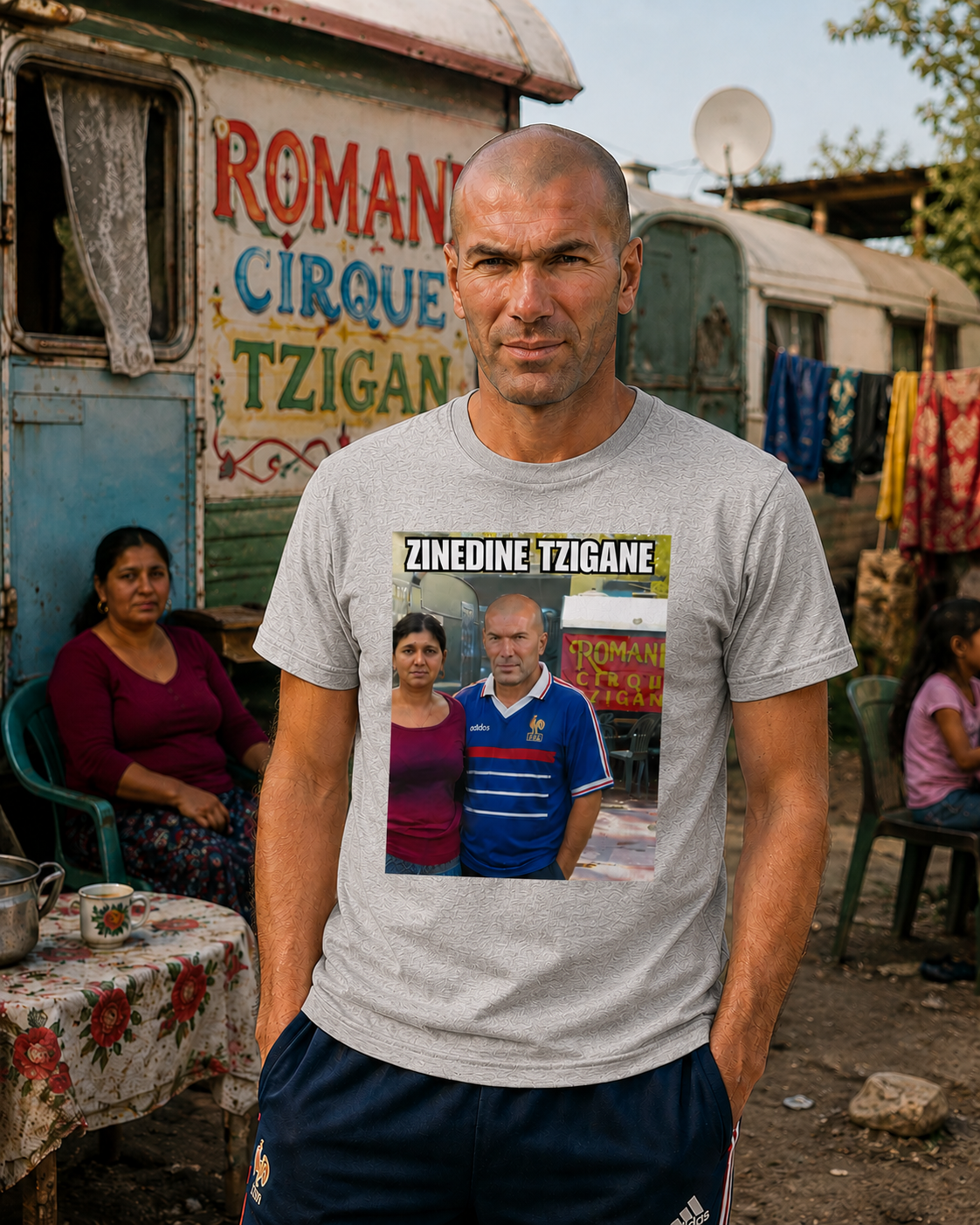 T-shirt Zinedine Tzigane