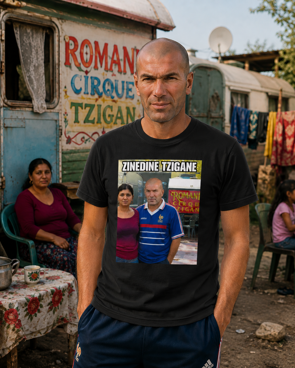 T-shirt Zinedine Tzigane