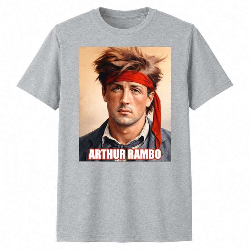 T-shirt Arthur Rambo | Parodisiaque