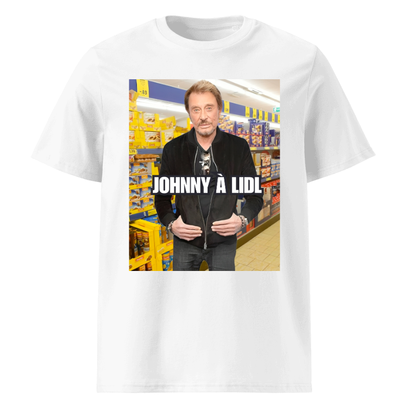 T-shirt Johnny à Lidl | Parodisiaque