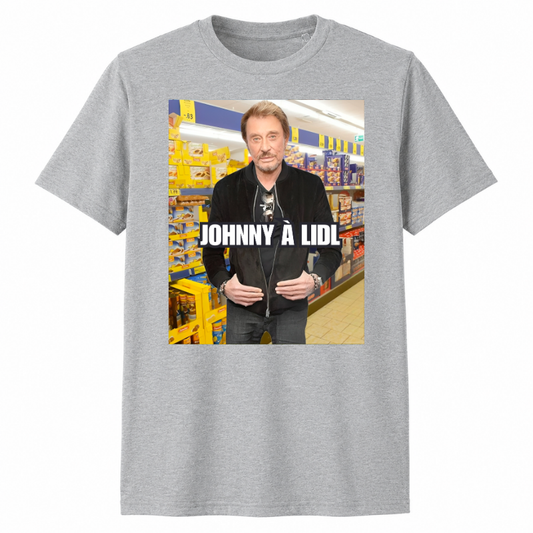T-shirt Johnny à Lidl | Parodisiaque