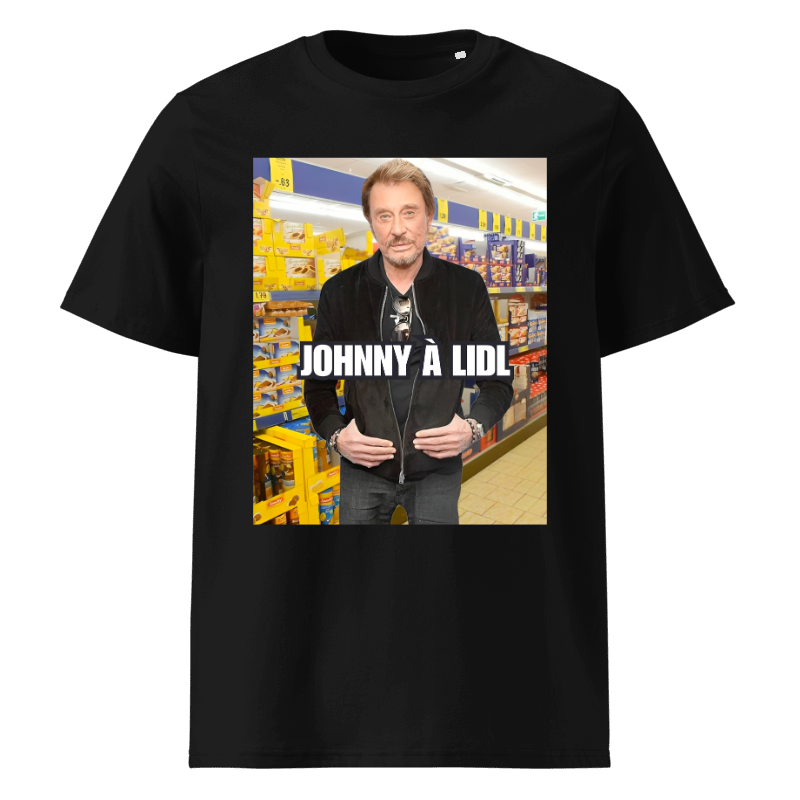 T-shirt Johnny à Lidl | Parodisiaque