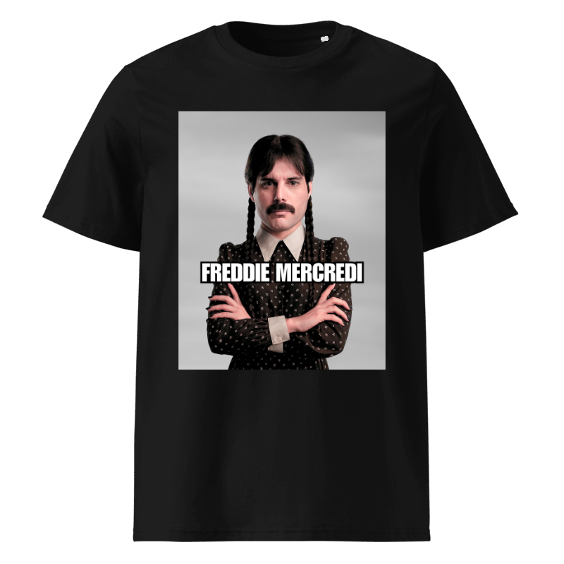 T-shirt Freddie Mercredi | Parodisiaque