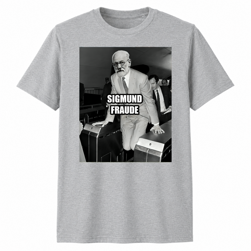 T-shirt Sigmund Fraude | Parodisiaque