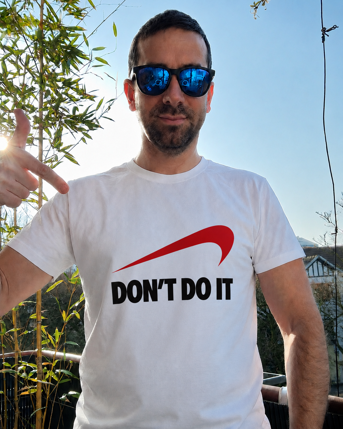 T-shirt Don't do it | Parodisiaque
