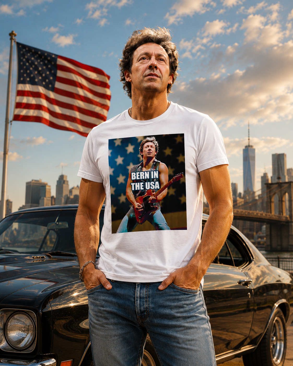 T-shirt Bern in the USA