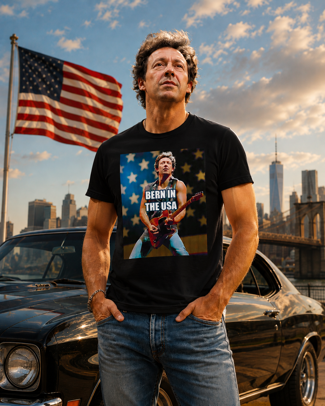 T-shirt Bern in the USA