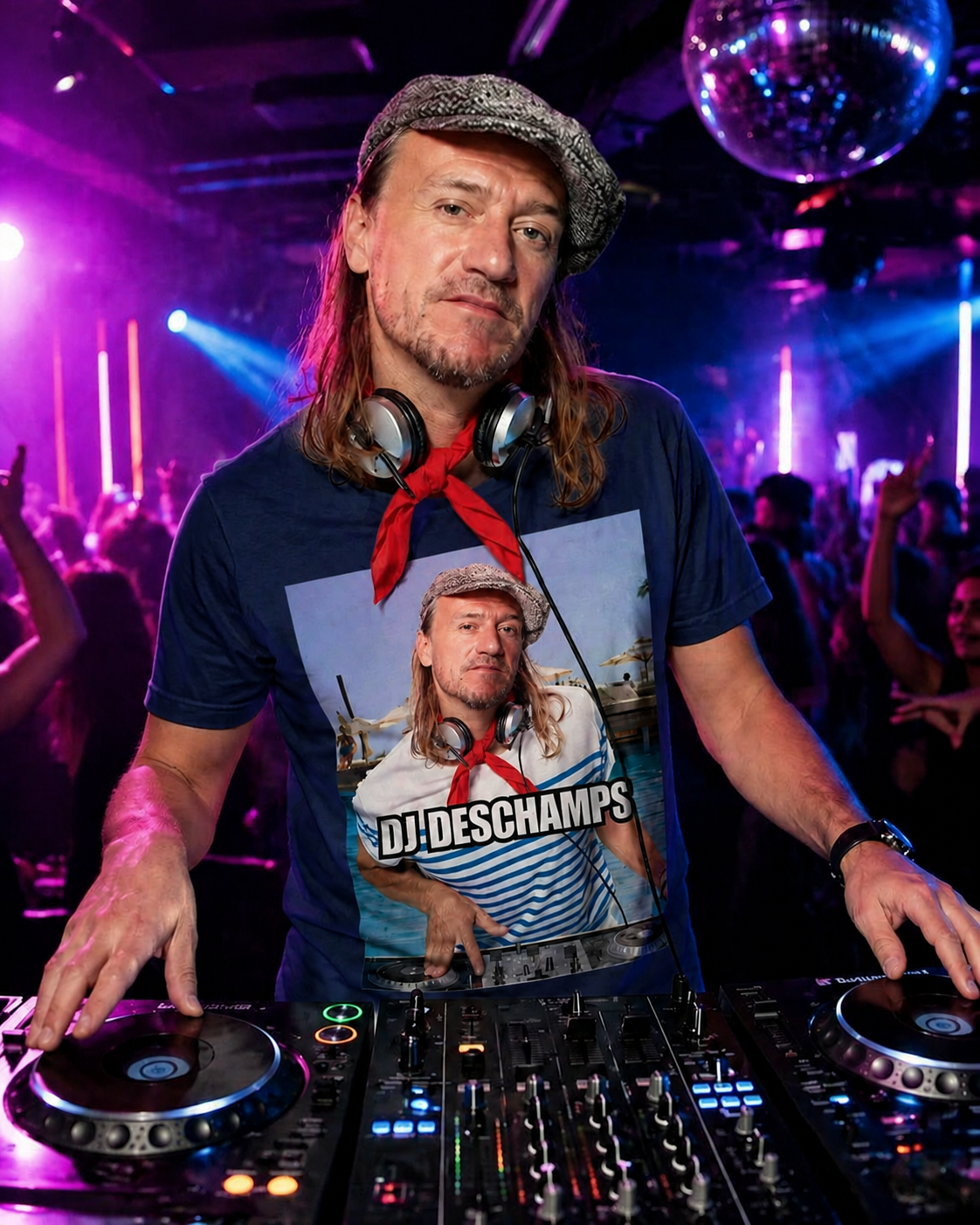 T-shirt DJ Deschamps | Parodisiaque