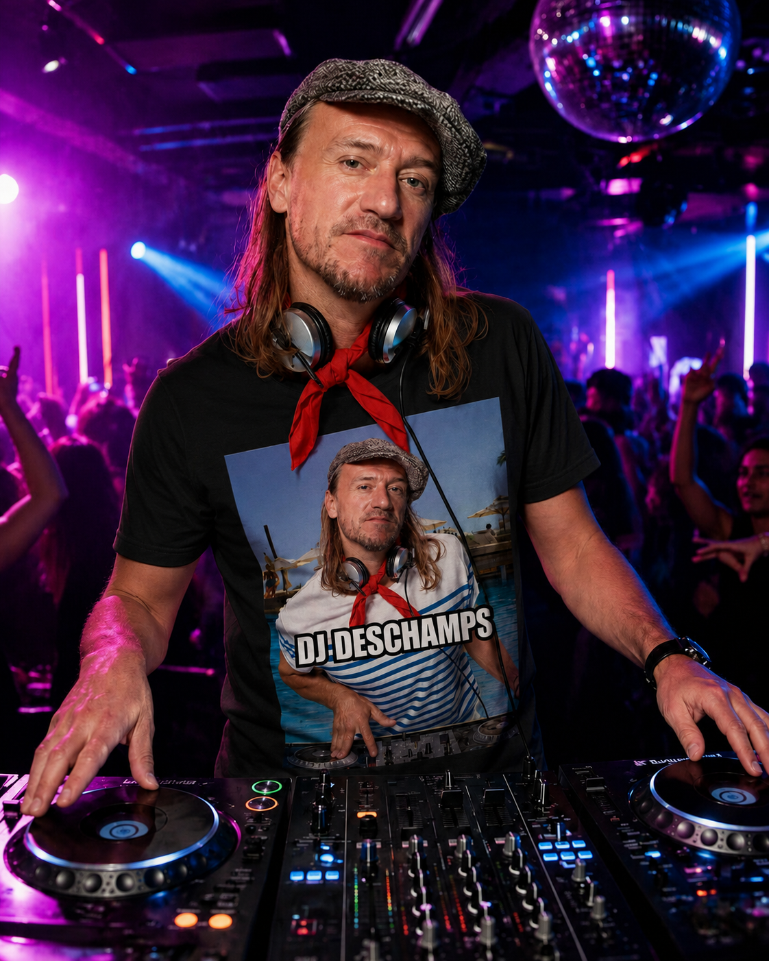 T-shirt DJ Deschamps | Parodisiaque