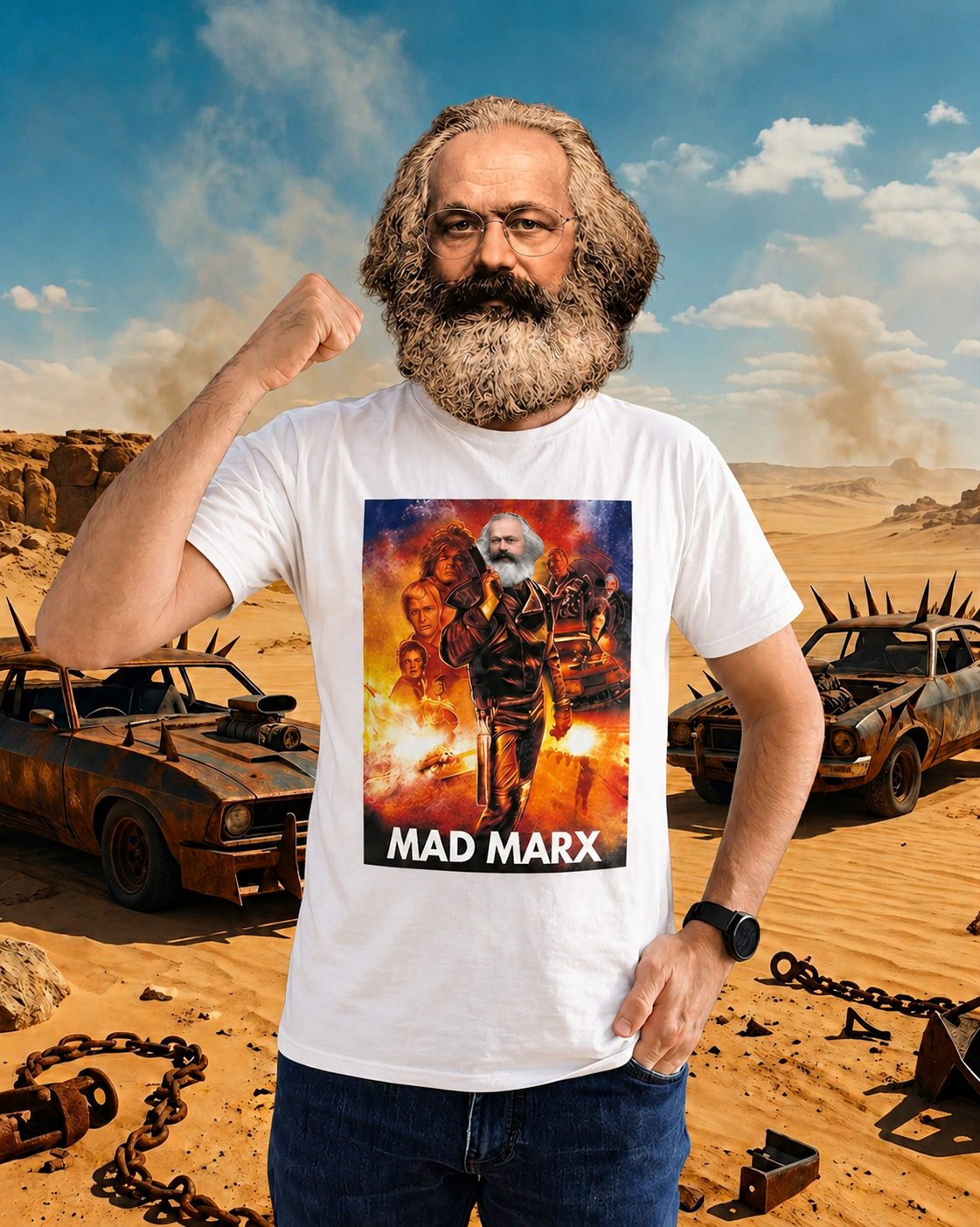 T-shirt Mad Marx