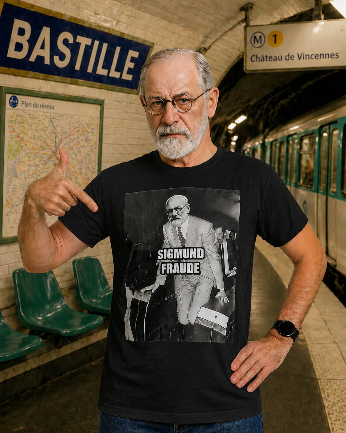 T-shirt Sigmund Fraude