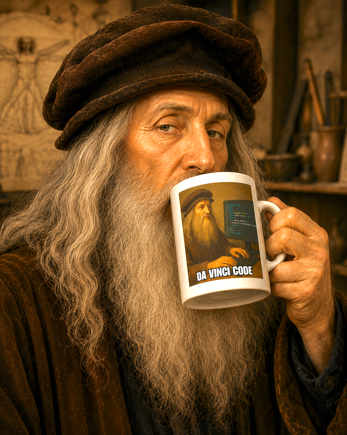 Mug Da Vinci Code