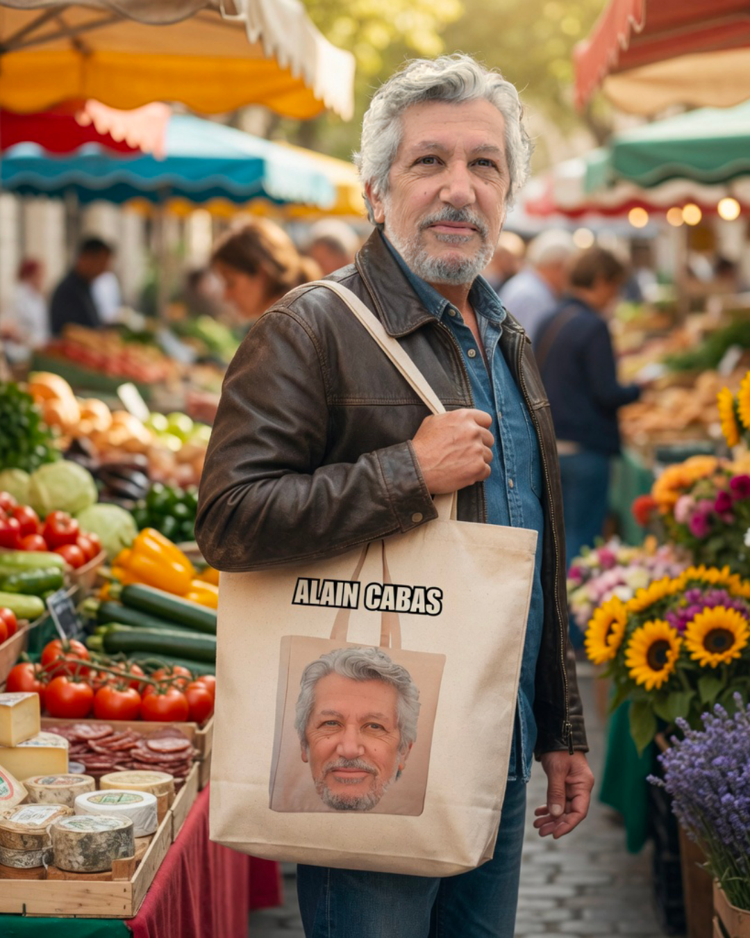Tote bag Alain Cabas | Parodisiaque