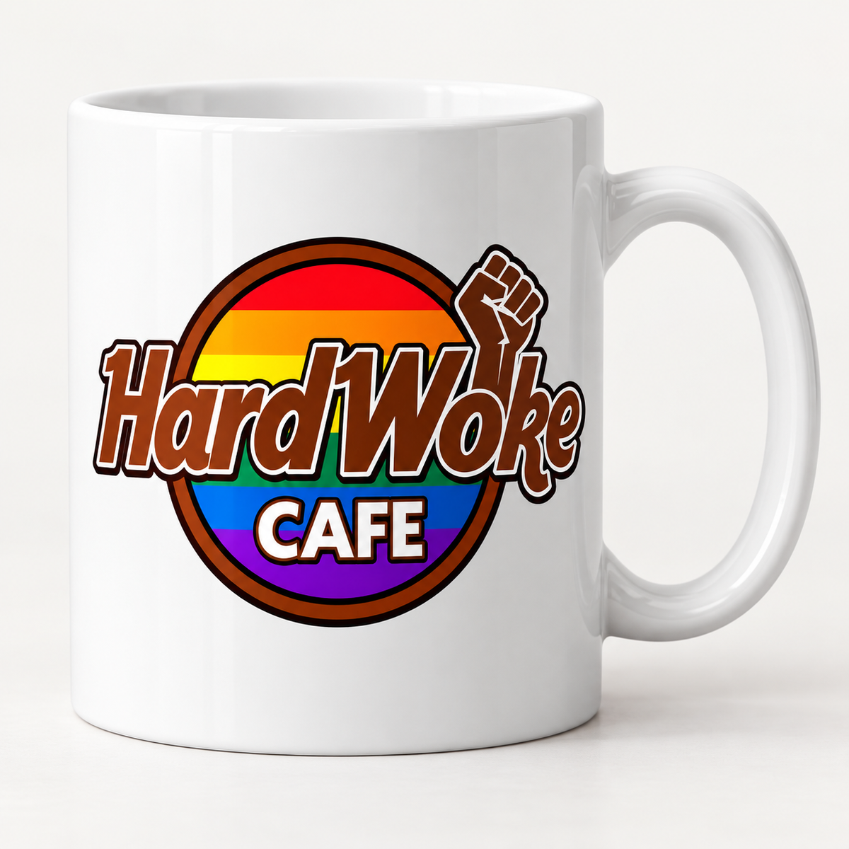 Mug Hard Woke Café | Parodisiaque