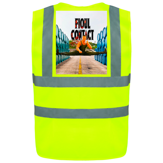 Gilet jaune Fioul Contact | Parodisiaque