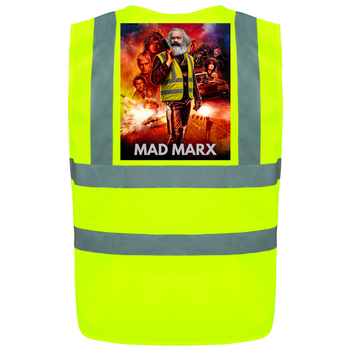 Gilet jaune Mad Marx | Parodisiaque