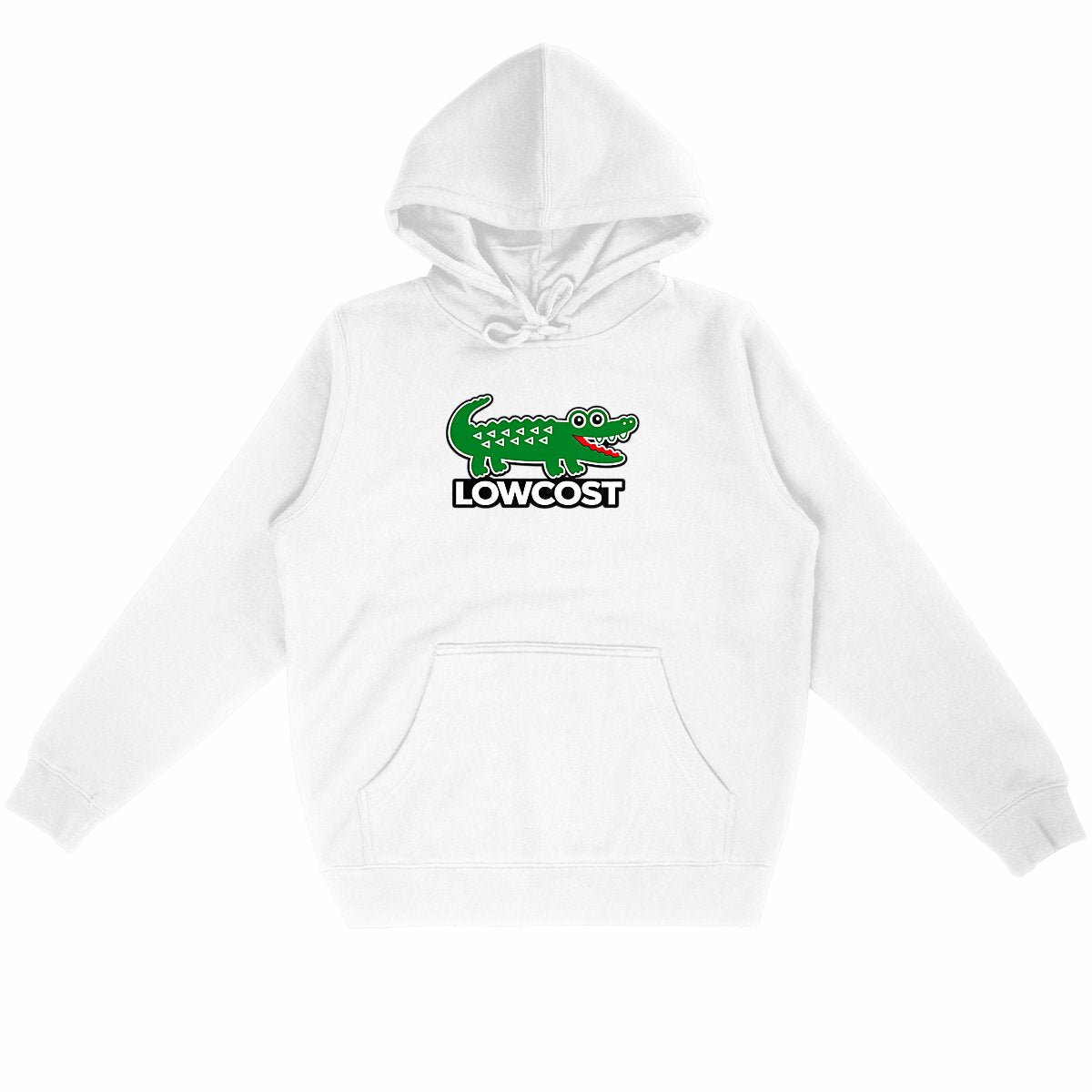 Sweat shirt Lowcost | Parodisiaque - face_blanc
