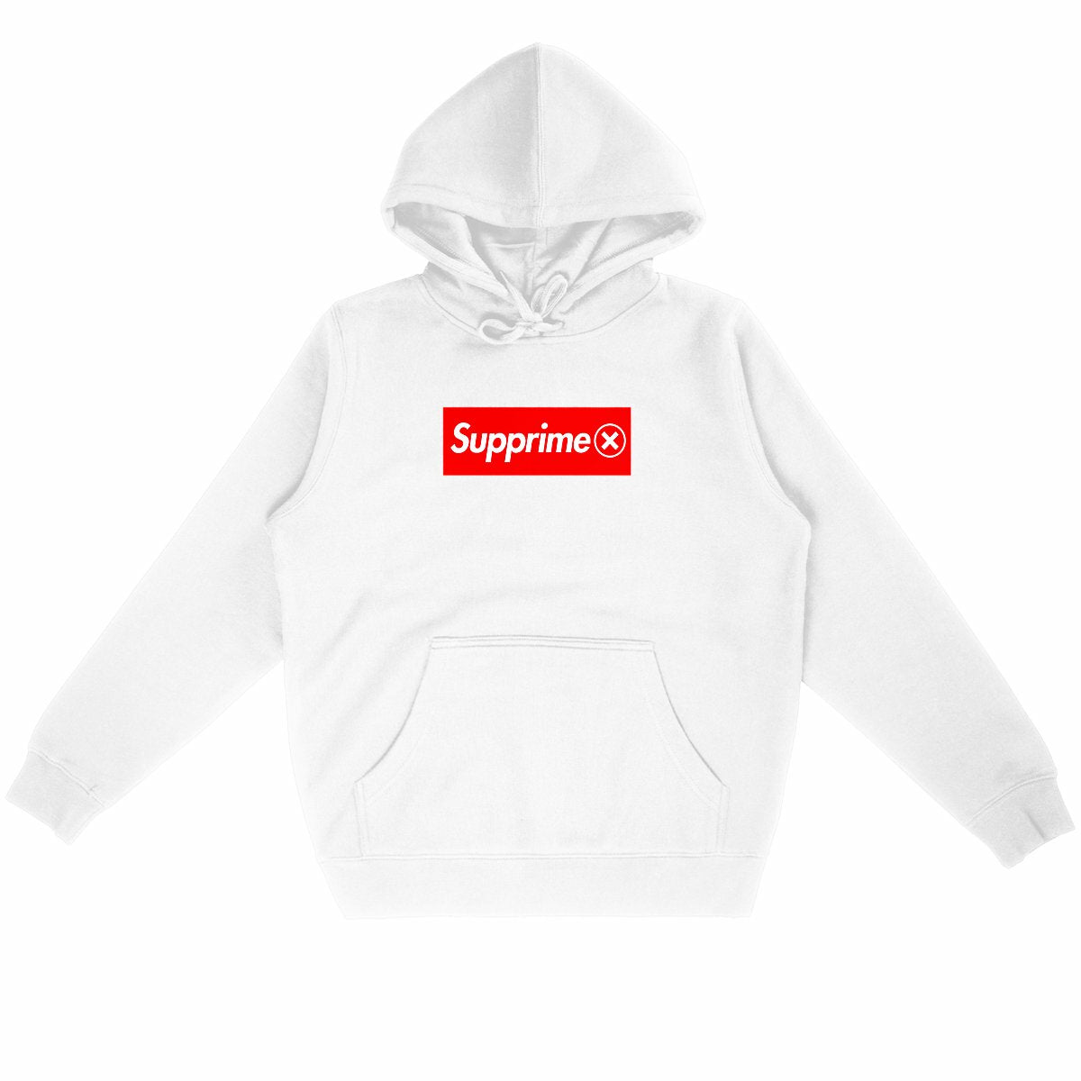 Sweat shirt Supprime | Parodisiaque - face_blanc