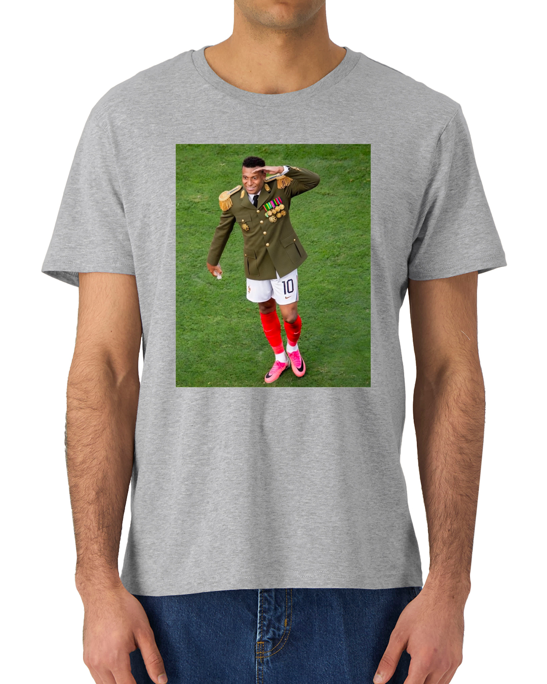 T-shirt Team Leader M'Bappé | Parodisiaque
