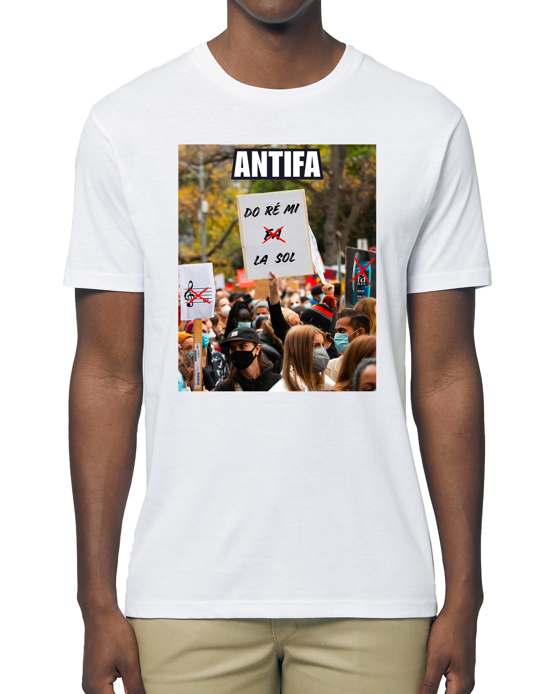 T-shirt Antifa | Parodisiaque