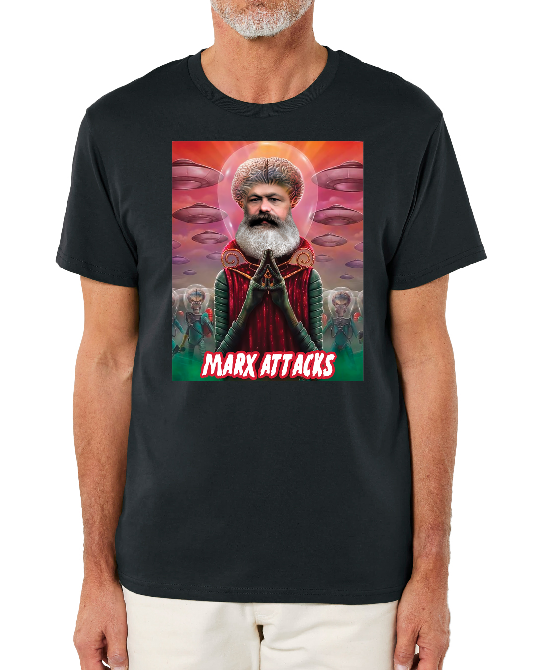 T-shirt Marx Attacks