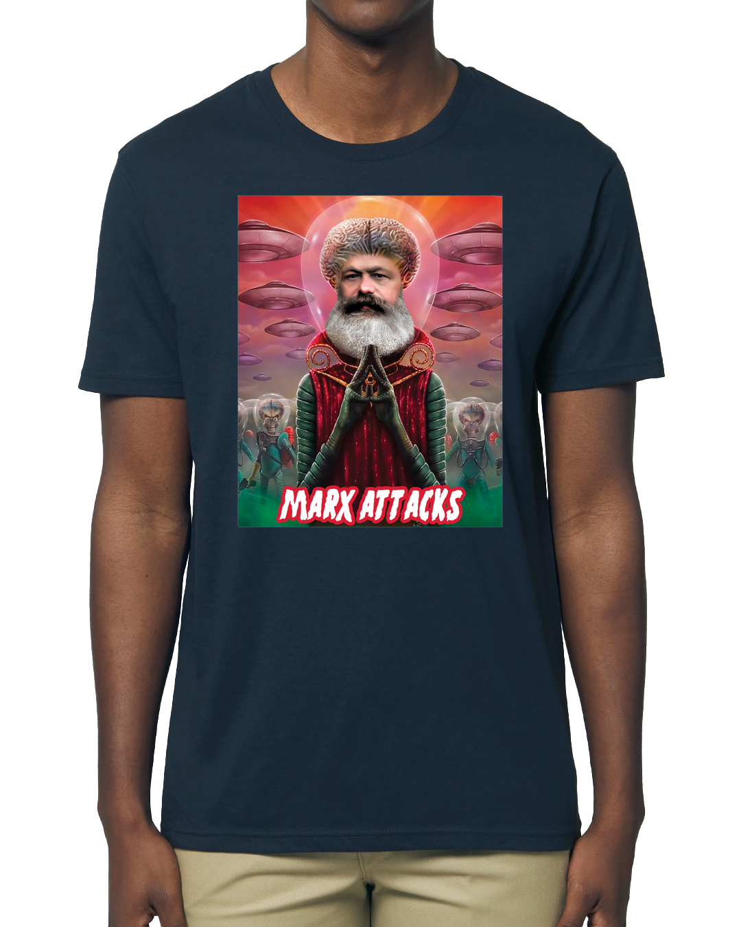 T-shirt Marx Attacks